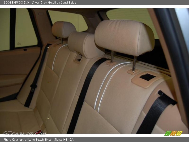 Silver Grey Metallic / Sand Beige 2004 BMW X3 3.0i