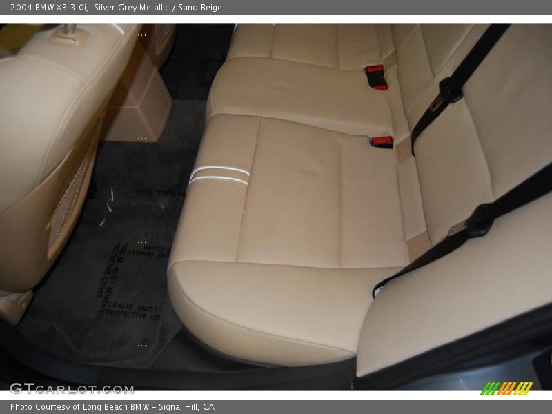 Silver Grey Metallic / Sand Beige 2004 BMW X3 3.0i