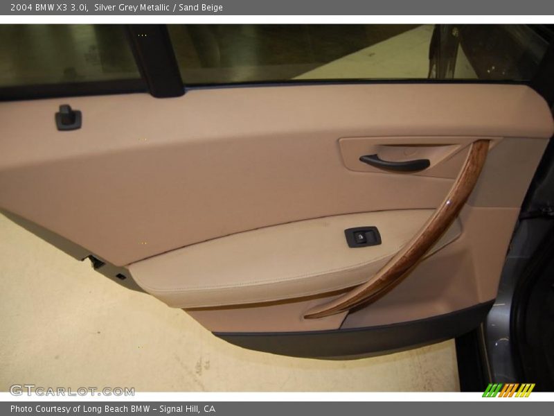 Silver Grey Metallic / Sand Beige 2004 BMW X3 3.0i