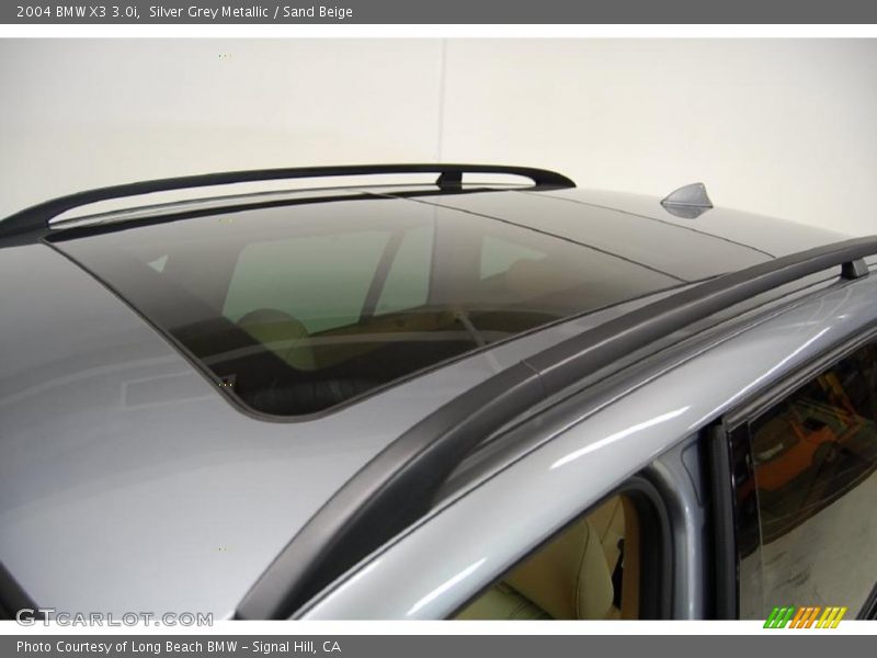 Silver Grey Metallic / Sand Beige 2004 BMW X3 3.0i