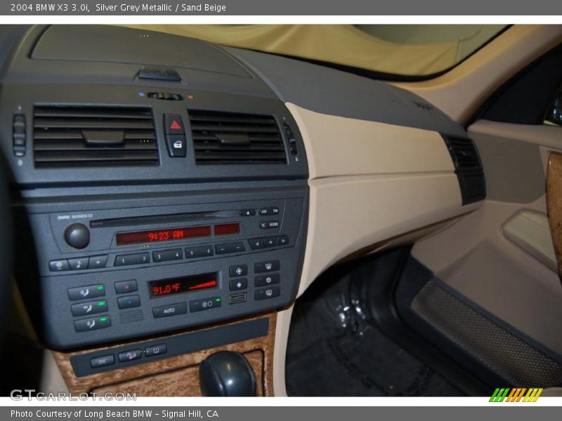 Silver Grey Metallic / Sand Beige 2004 BMW X3 3.0i