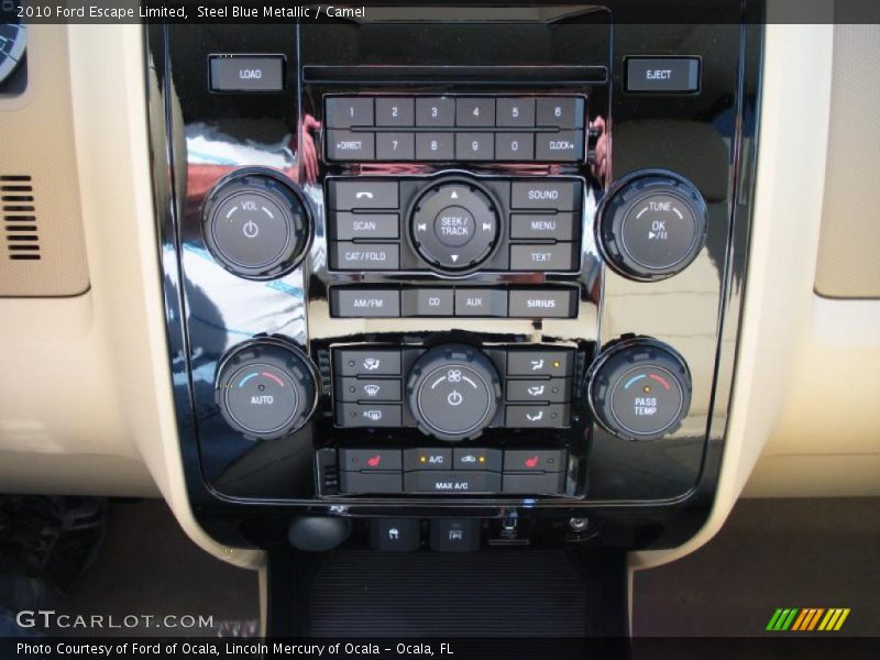 Steel Blue Metallic / Camel 2010 Ford Escape Limited