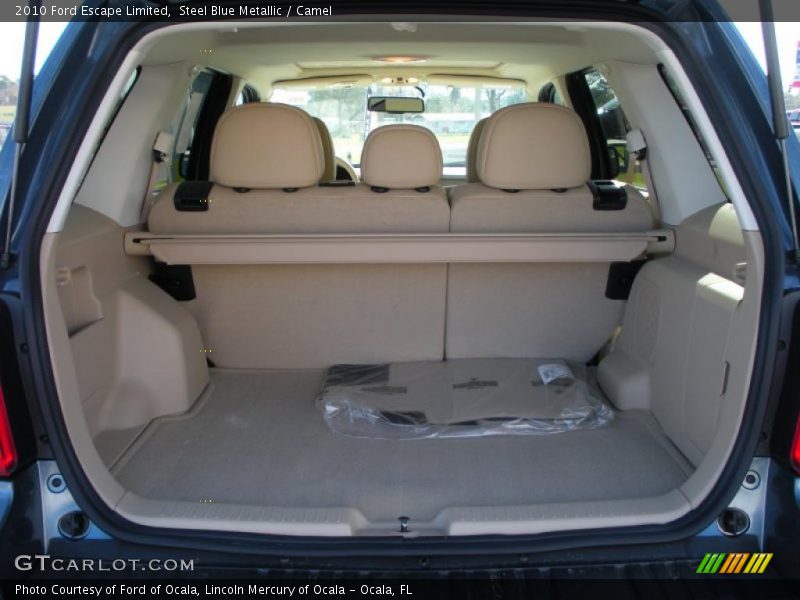 Steel Blue Metallic / Camel 2010 Ford Escape Limited