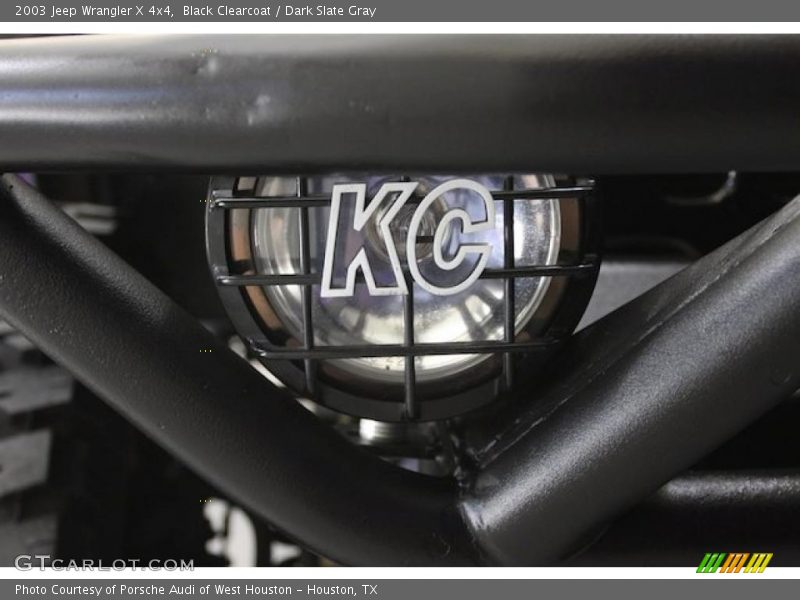 Black Clearcoat / Dark Slate Gray 2003 Jeep Wrangler X 4x4