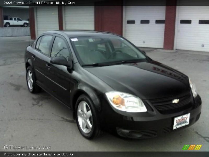 Black / Gray 2006 Chevrolet Cobalt LT Sedan