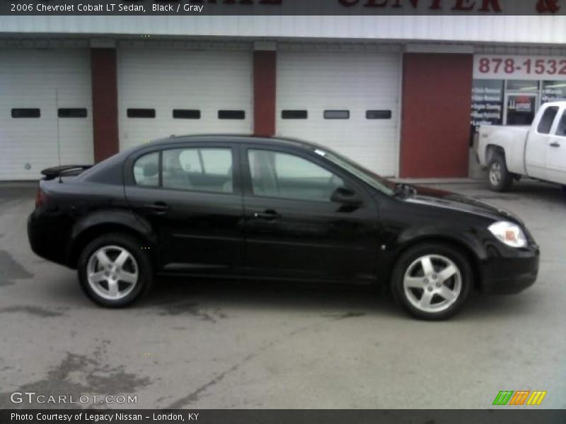 Black / Gray 2006 Chevrolet Cobalt LT Sedan