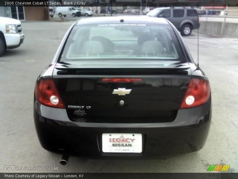 Black / Gray 2006 Chevrolet Cobalt LT Sedan