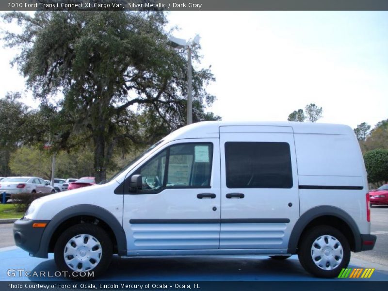 Silver Metallic / Dark Gray 2010 Ford Transit Connect XL Cargo Van