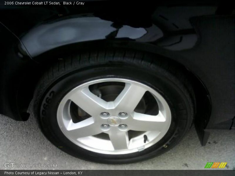 Black / Gray 2006 Chevrolet Cobalt LT Sedan