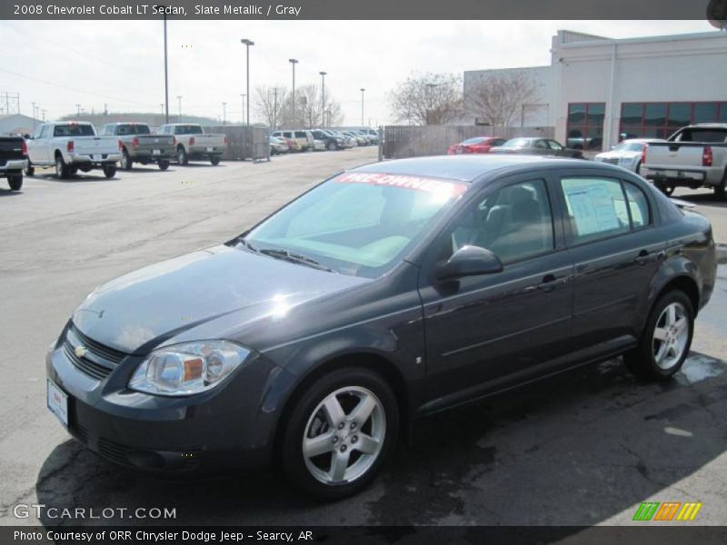 Slate Metallic / Gray 2008 Chevrolet Cobalt LT Sedan
