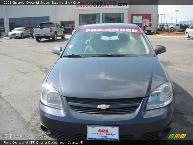 Slate Metallic / Gray 2008 Chevrolet Cobalt LT Sedan