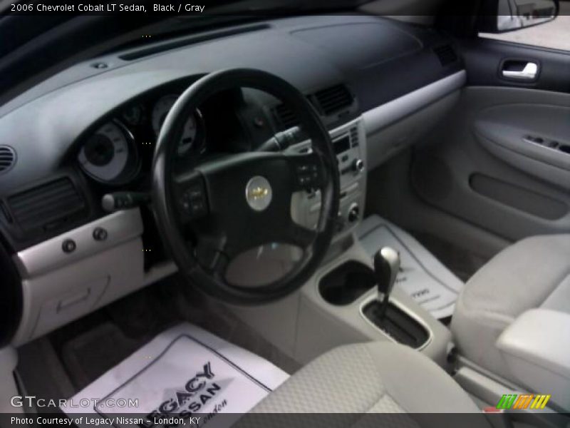Black / Gray 2006 Chevrolet Cobalt LT Sedan