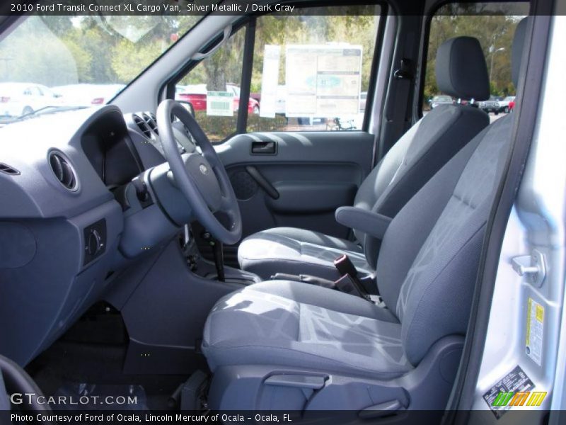 Silver Metallic / Dark Gray 2010 Ford Transit Connect XL Cargo Van