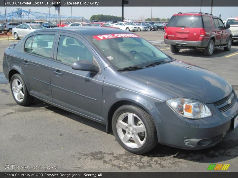 Slate Metallic / Gray 2008 Chevrolet Cobalt LT Sedan