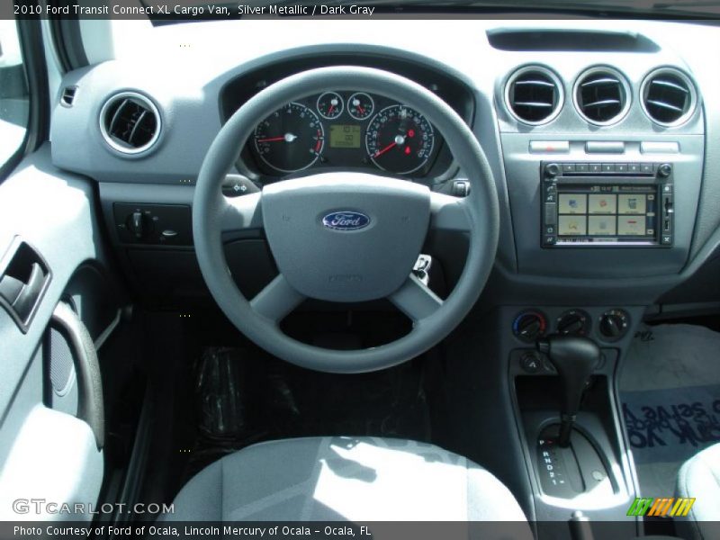 Silver Metallic / Dark Gray 2010 Ford Transit Connect XL Cargo Van