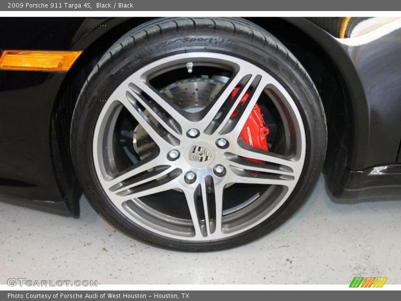 Black / Black 2009 Porsche 911 Targa 4S