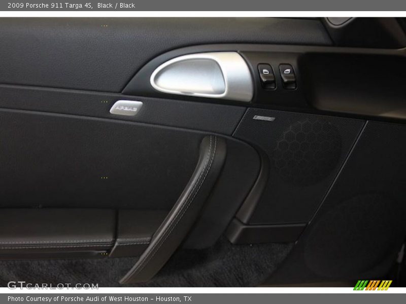 Black / Black 2009 Porsche 911 Targa 4S