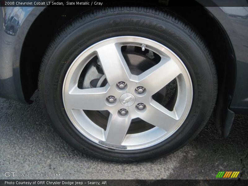 Slate Metallic / Gray 2008 Chevrolet Cobalt LT Sedan