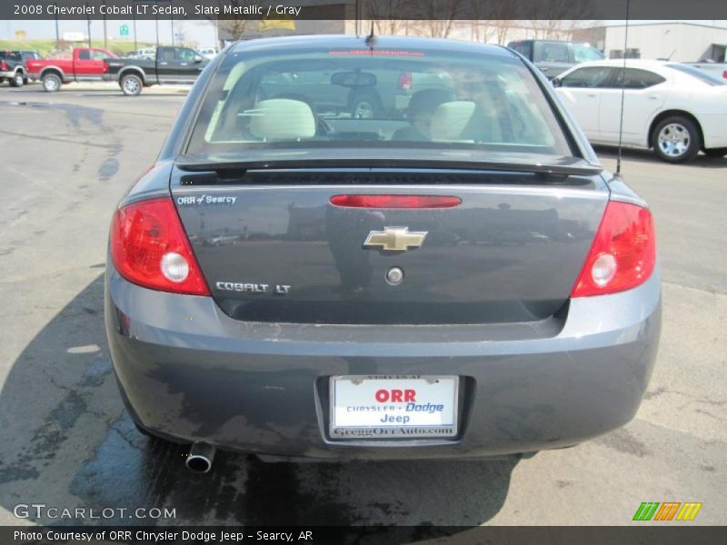 Slate Metallic / Gray 2008 Chevrolet Cobalt LT Sedan