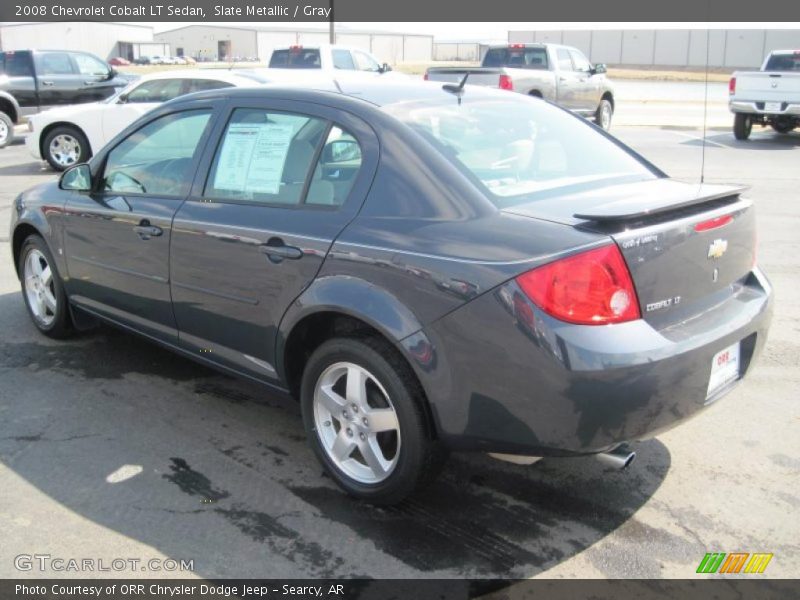 Slate Metallic / Gray 2008 Chevrolet Cobalt LT Sedan