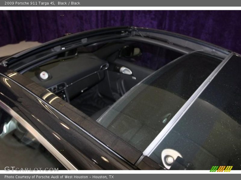 Black / Black 2009 Porsche 911 Targa 4S