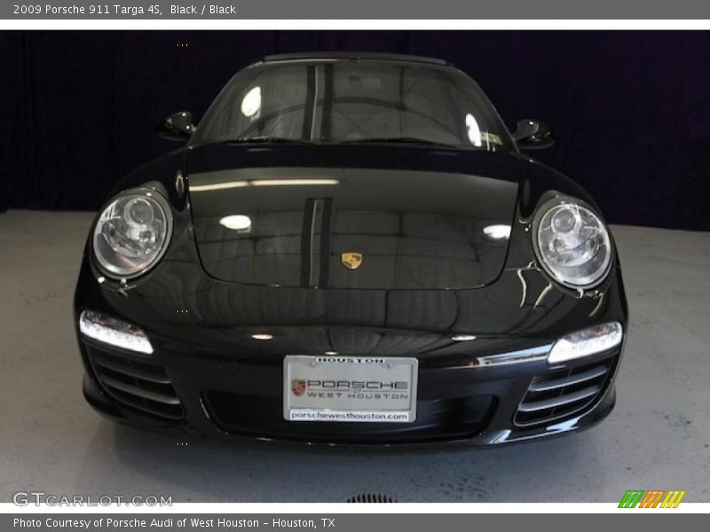 Black / Black 2009 Porsche 911 Targa 4S