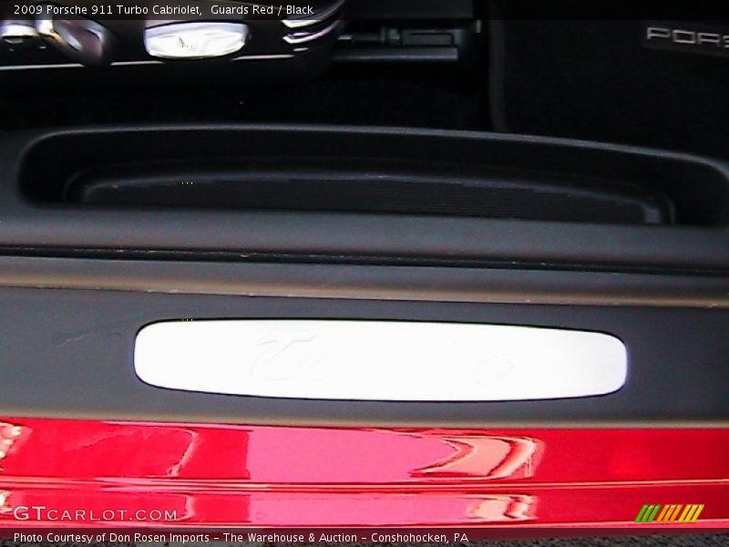 Guards Red / Black 2009 Porsche 911 Turbo Cabriolet