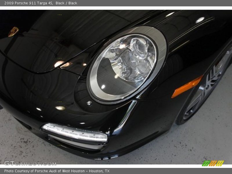 Black / Black 2009 Porsche 911 Targa 4S