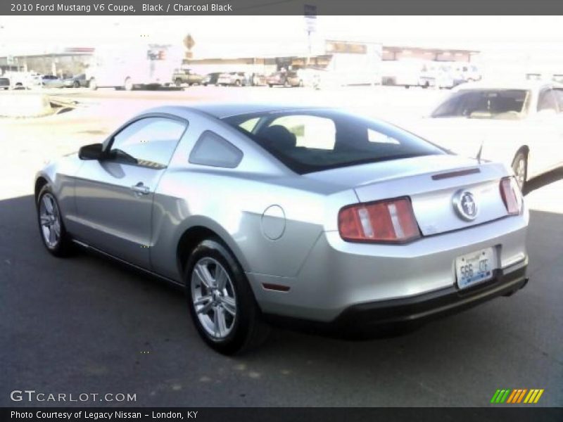 Black / Charcoal Black 2010 Ford Mustang V6 Coupe