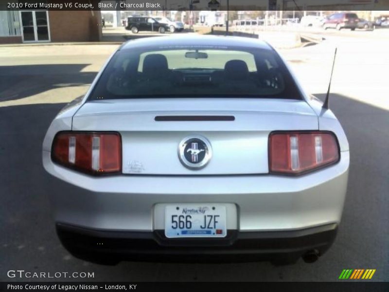 Black / Charcoal Black 2010 Ford Mustang V6 Coupe