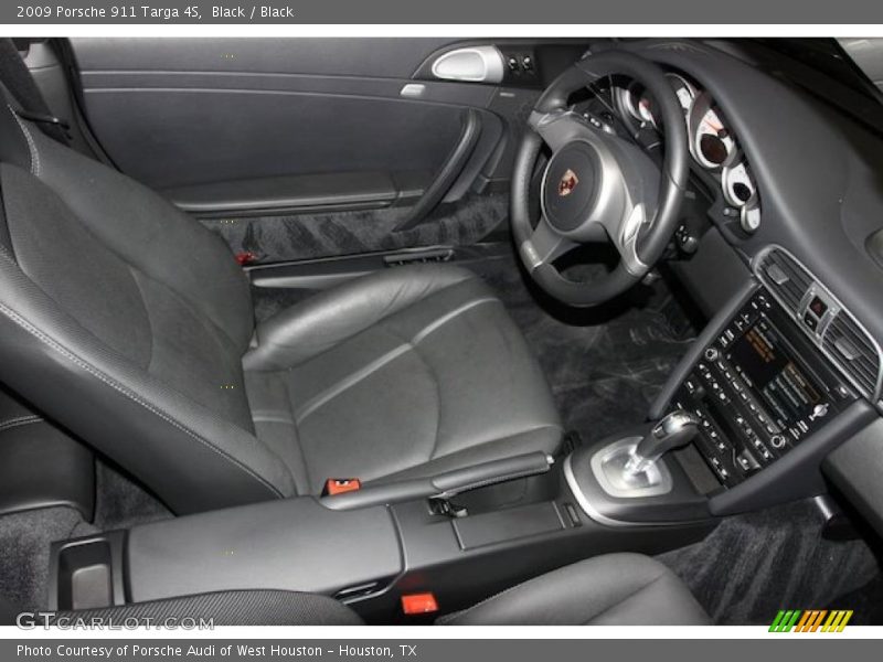 Black / Black 2009 Porsche 911 Targa 4S