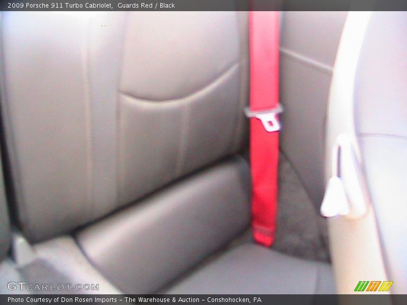 Guards Red / Black 2009 Porsche 911 Turbo Cabriolet