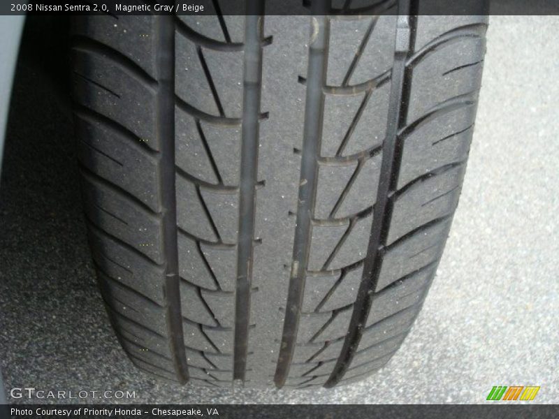 Magnetic Gray / Beige 2008 Nissan Sentra 2.0