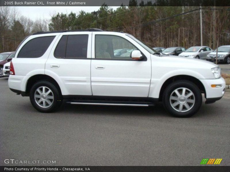 Frost White / Cashmere 2005 Buick Rainier CXL