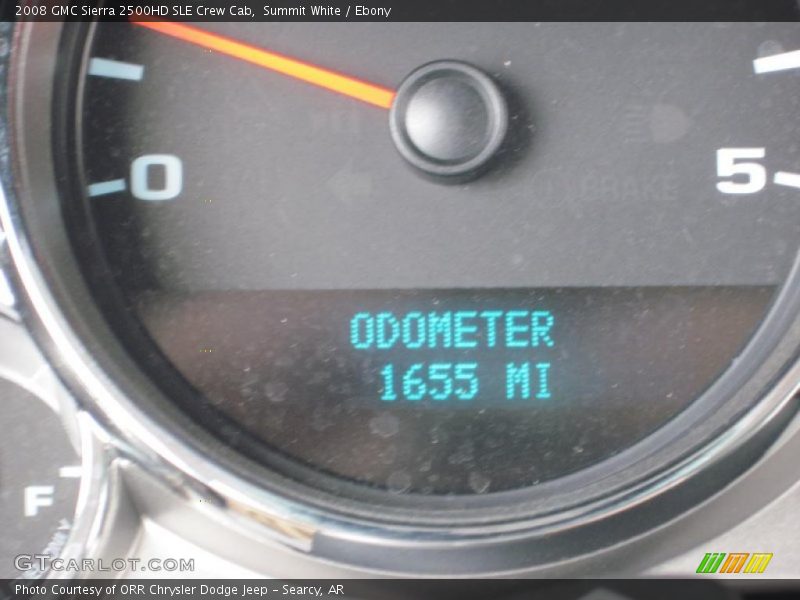 Summit White / Ebony 2008 GMC Sierra 2500HD SLE Crew Cab