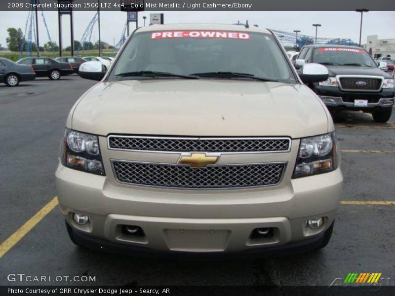 Gold Mist Metallic / Light Cashmere/Ebony 2008 Chevrolet Suburban 1500 LTZ 4x4