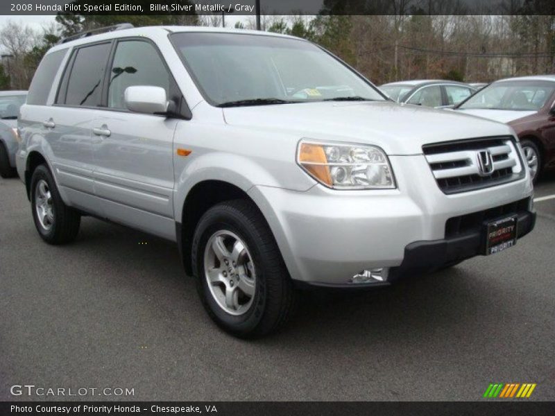 Billet Silver Metallic / Gray 2008 Honda Pilot Special Edition