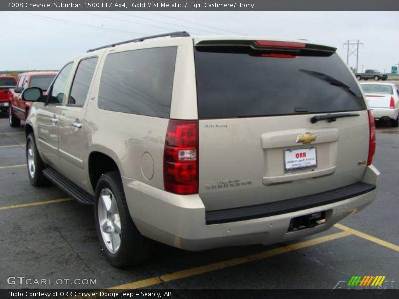 Gold Mist Metallic / Light Cashmere/Ebony 2008 Chevrolet Suburban 1500 LTZ 4x4