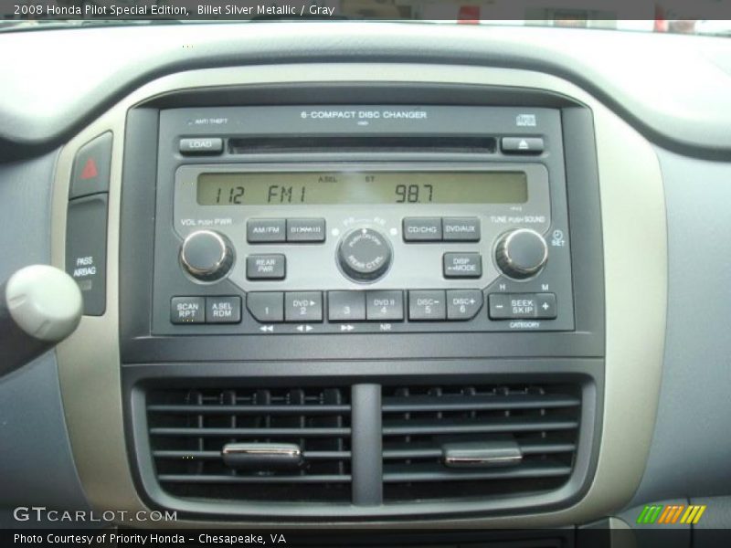 Billet Silver Metallic / Gray 2008 Honda Pilot Special Edition