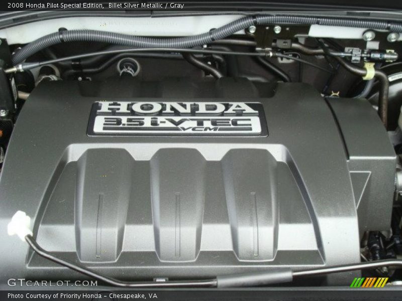 Billet Silver Metallic / Gray 2008 Honda Pilot Special Edition
