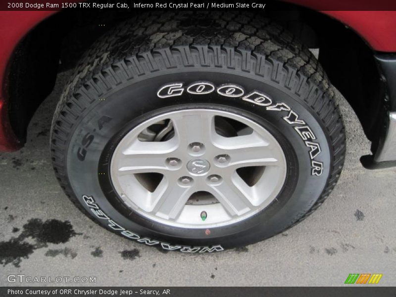 Inferno Red Crystal Pearl / Medium Slate Gray 2008 Dodge Ram 1500 TRX Regular Cab