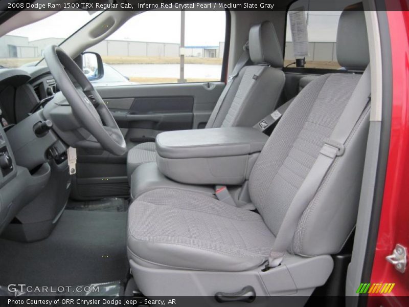 Inferno Red Crystal Pearl / Medium Slate Gray 2008 Dodge Ram 1500 TRX Regular Cab