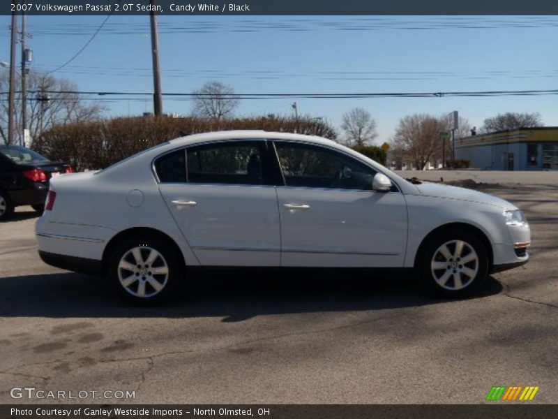 Candy White / Black 2007 Volkswagen Passat 2.0T Sedan