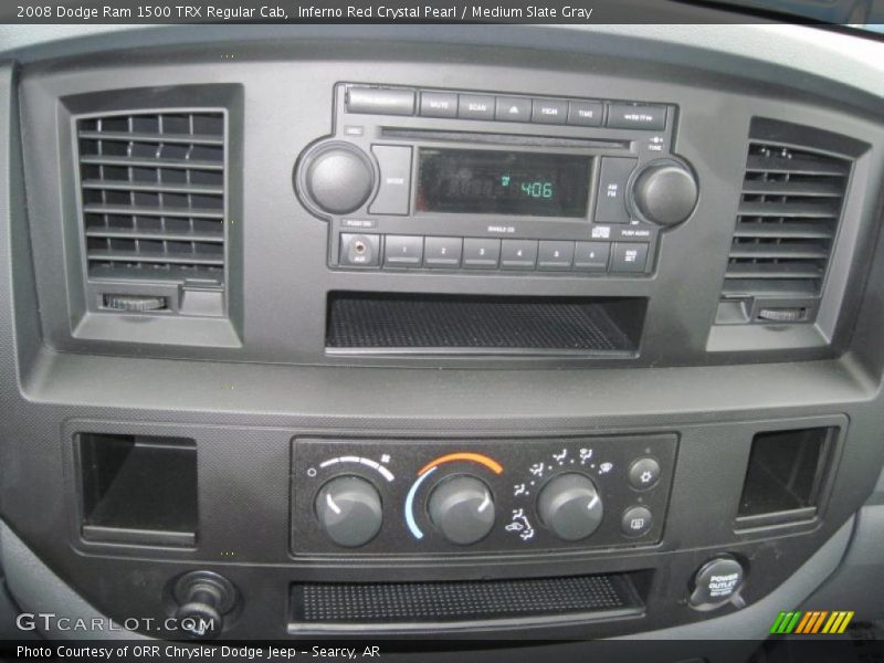 Inferno Red Crystal Pearl / Medium Slate Gray 2008 Dodge Ram 1500 TRX Regular Cab