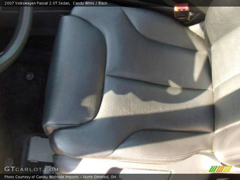 Candy White / Black 2007 Volkswagen Passat 2.0T Sedan