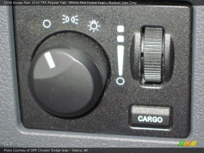 Inferno Red Crystal Pearl / Medium Slate Gray 2008 Dodge Ram 1500 TRX Regular Cab