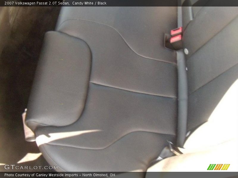 Candy White / Black 2007 Volkswagen Passat 2.0T Sedan