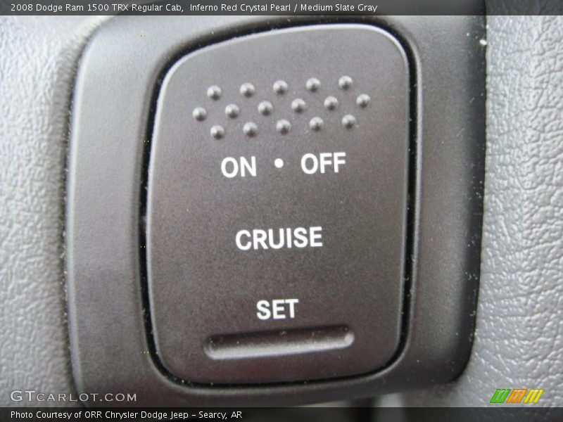 Inferno Red Crystal Pearl / Medium Slate Gray 2008 Dodge Ram 1500 TRX Regular Cab