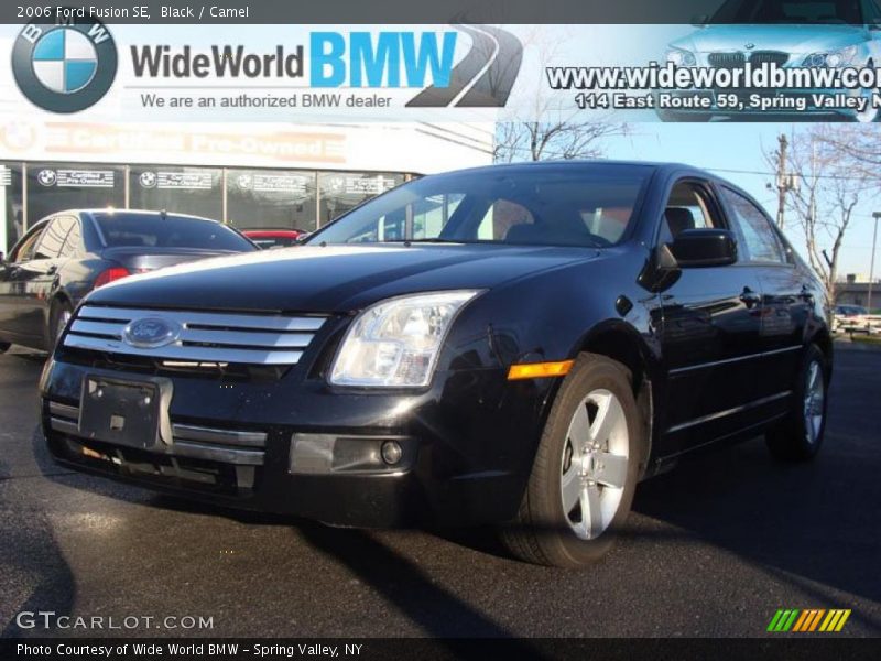 Black / Camel 2006 Ford Fusion SE