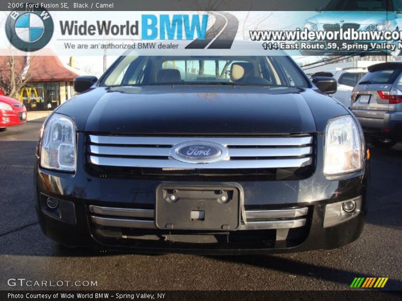 Black / Camel 2006 Ford Fusion SE